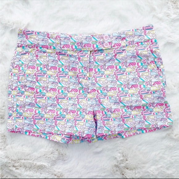 Vineyard Vines| LE Kentucky Derby Whale Logo Shorts Sz 10 - Picture 1 of 9